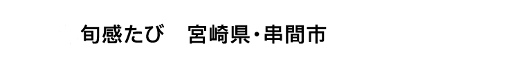 旬感たび 宮崎県・串間市