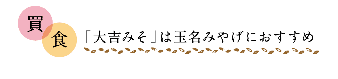 買｜食｜「大吉みそ」は玉名みやげにおすすめ