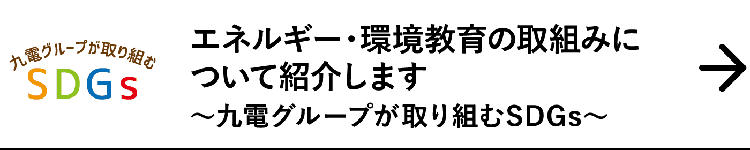 エネルギー・環境教育の取組みについて紹介します ｜～九電グループが取り組むSDGs～